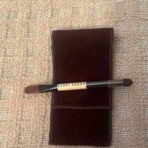 Bobbi Brown Dual-Ended Eye Brush with Brown and Black Tips